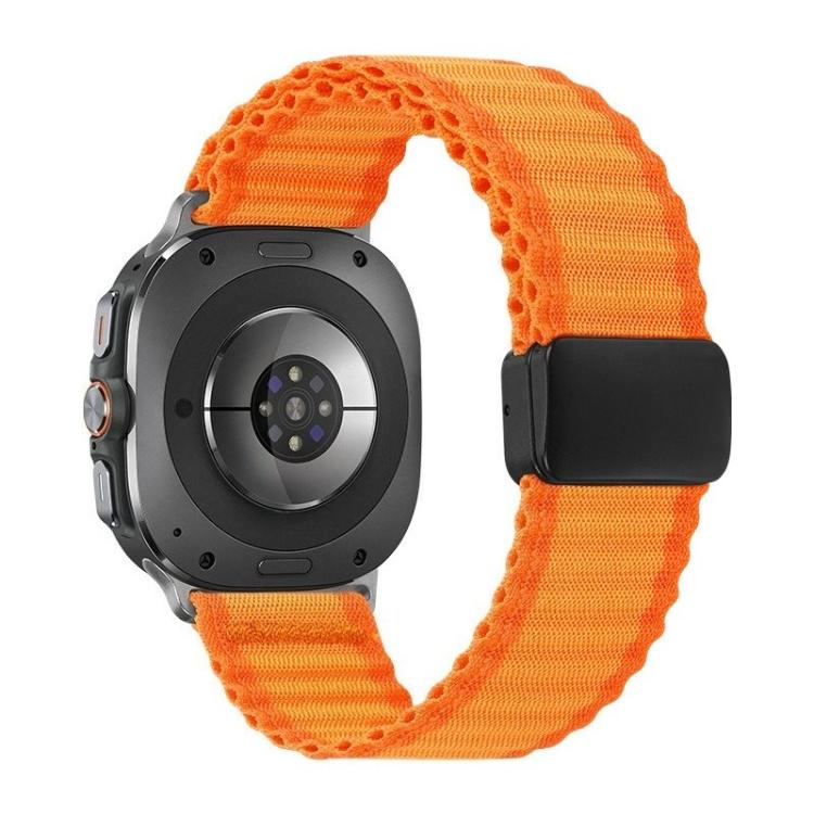 Off Road Magnetic Buckle Braided Nylon Loop Watch Band, For Samsung Galaxy Watch Ultra 47mm / Ultra 2025
