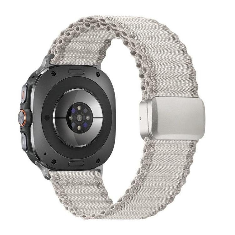 Off Road Magnetic Buckle Braided Nylon Loop Watch Band, For Samsung Galaxy Watch Ultra 47mm / Ultra 2025