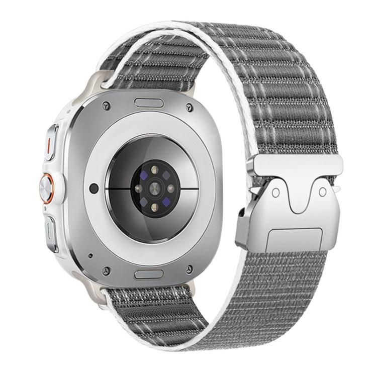 Parachute Buckle Wave Texture Nylon Watch Band, For Samsung Galaxy Watch Ultra 47mm / Ultra 2025