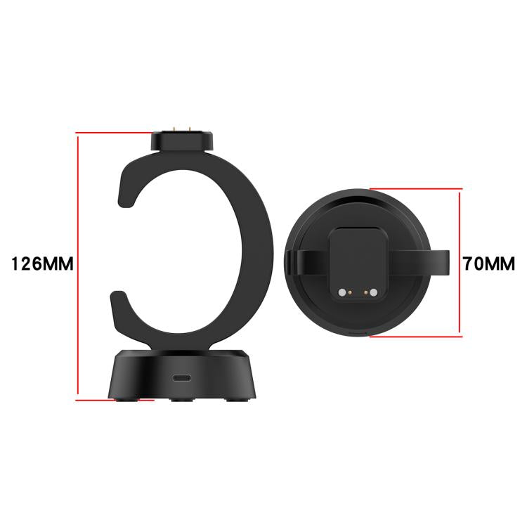 C-Shaped Smart Watch Charging Stand Charging Dock Base, For Xplora XG02, For Cosmo JrTrack Kids 5 / 4 / 3 / 2 / 1