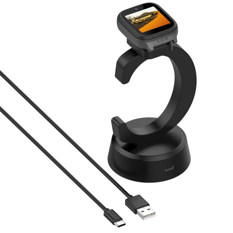 C-Shaped Smart Watch Charging Stand Charging Dock Base, For Xplora XG02, For Cosmo JrTrack Kids 5 / 4 / 3 / 2 / 1