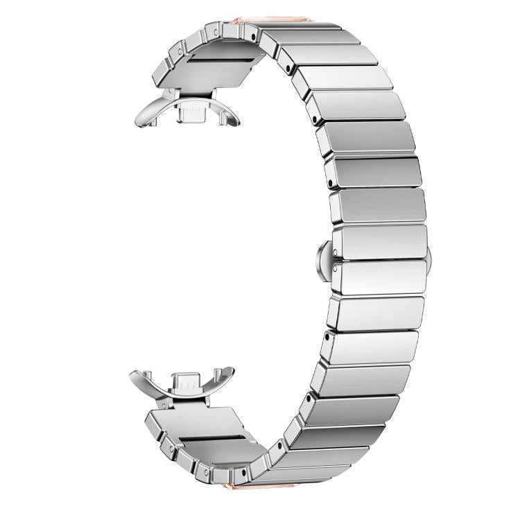 Diamond Stainless Steel Metal Watch Band, For Xiaomi Smart Band 10 / 9 / 8