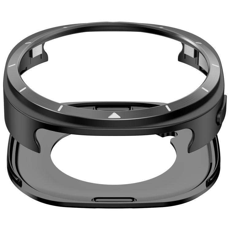 Metal Frame PC Back Cover Watch Protective Case, For Samsung Galaxy Watch8 44mm, For Samsung Galaxy Watch8 40mm