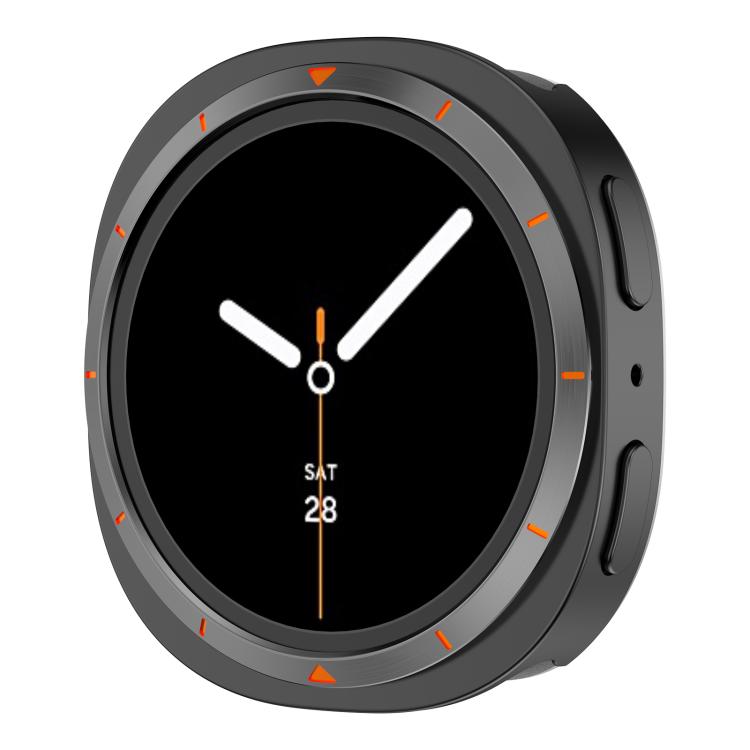 Metal Frame PC Back Cover Watch Protective Case, For Samsung Galaxy Watch8 44mm, For Samsung Galaxy Watch8 40mm