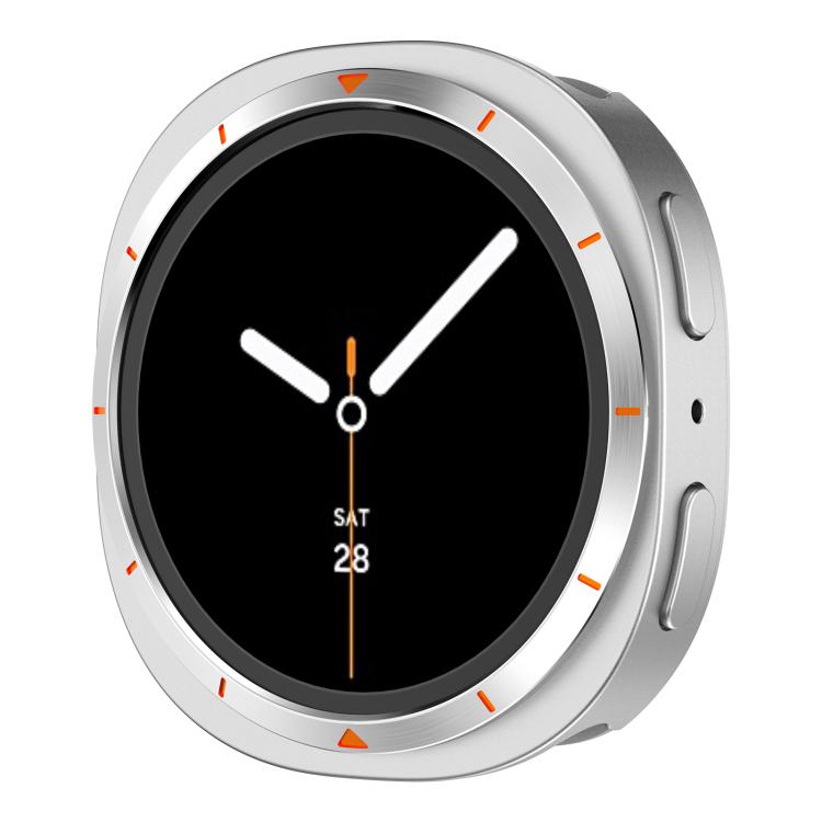 Metal Frame PC Back Cover Watch Protective Case, For Samsung Galaxy Watch8 44mm, For Samsung Galaxy Watch8 40mm