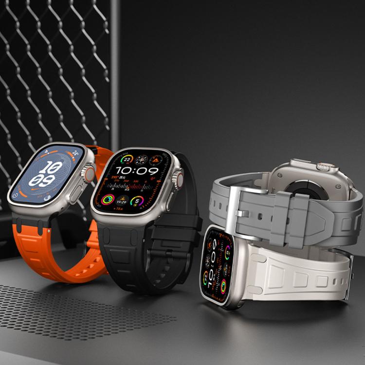 Triple-Layer Armour Silicone Watch Band, For Apple Watch 49mm / 46mm / 45mm / 44mm, For Apple Watch 42mm / 41mm / 40mm / 38mm