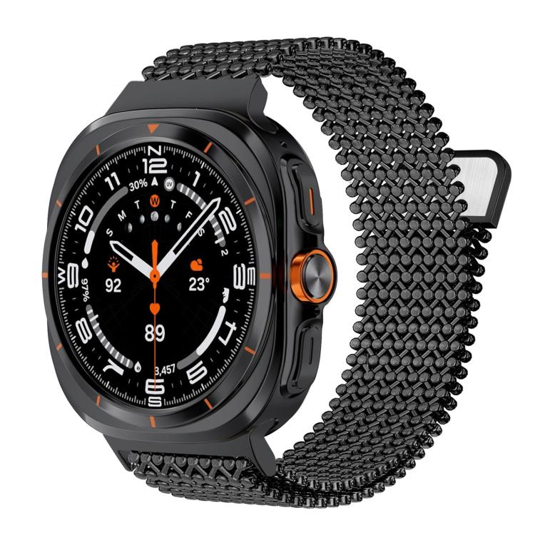 Breathable Stainless Steel Magnetic Watch Band, For Samsung Galaxy Watch Ultra / Ultra 2025, For Samsung Galaxy Watch8 / Watch8 Calssic