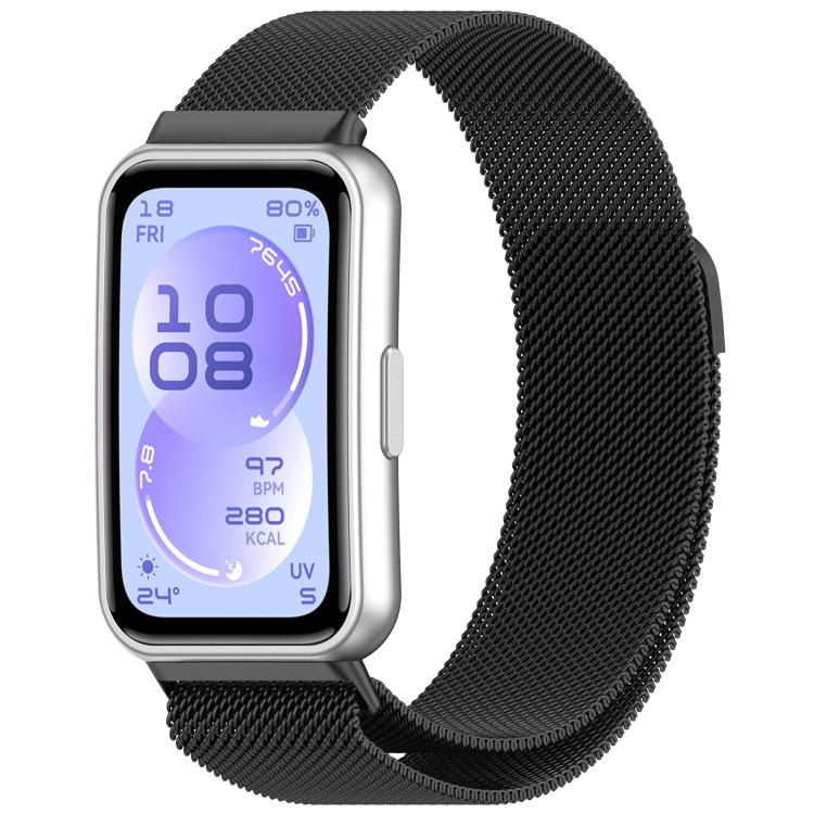 Milanese Magnetic Metal Watch Band, For Huawei Band 11 / Band 11 Pro