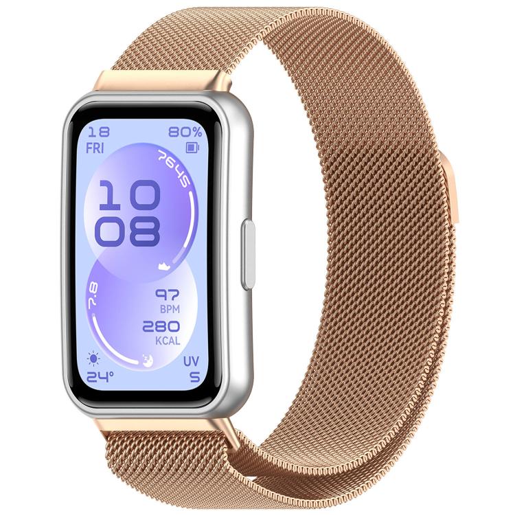 Milanese Magnetic Metal Watch Band, For Huawei Band 11 / Band 11 Pro