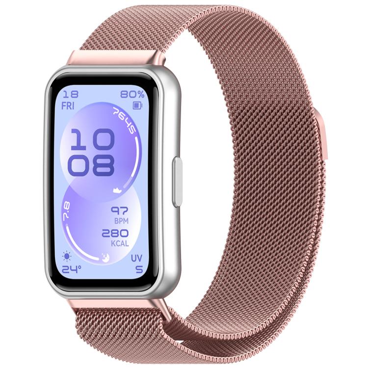 Milanese Magnetic Metal Watch Band, For Huawei Band 11 / Band 11 Pro