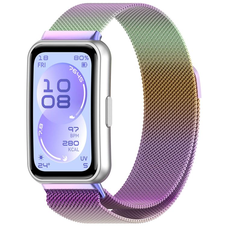 Milanese Magnetic Metal Watch Band, For Huawei Band 11 / Band 11 Pro