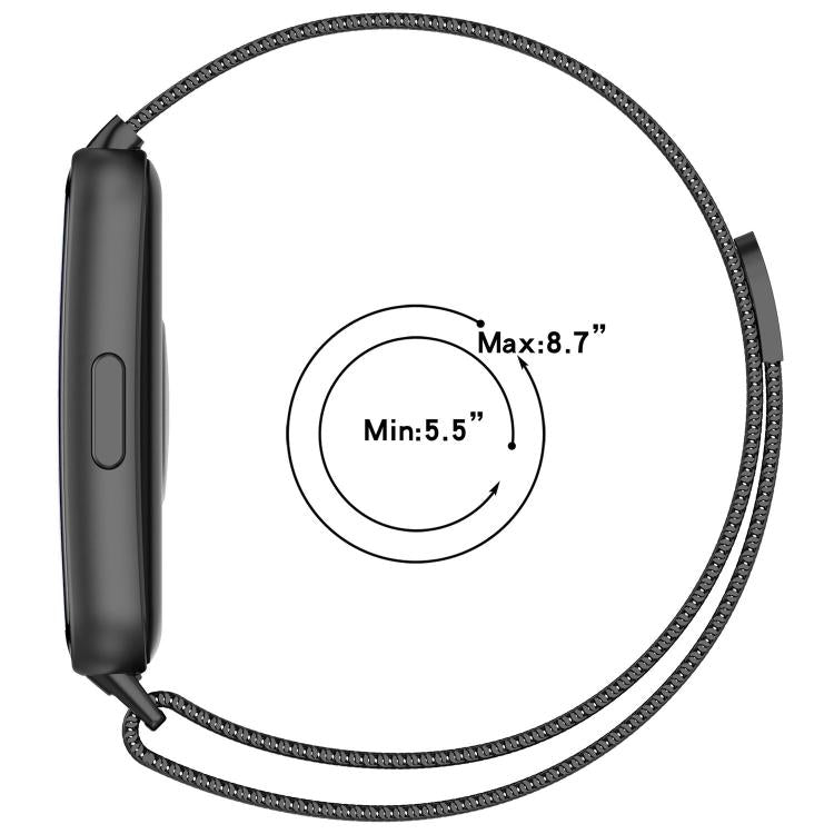 Milanese Magnetic Metal Watch Band, For Huawei Band 11 / Band 11 Pro