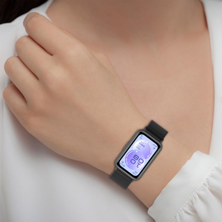 Milanese Magnetic Metal Watch Band, For Huawei Band 11 / Band 11 Pro