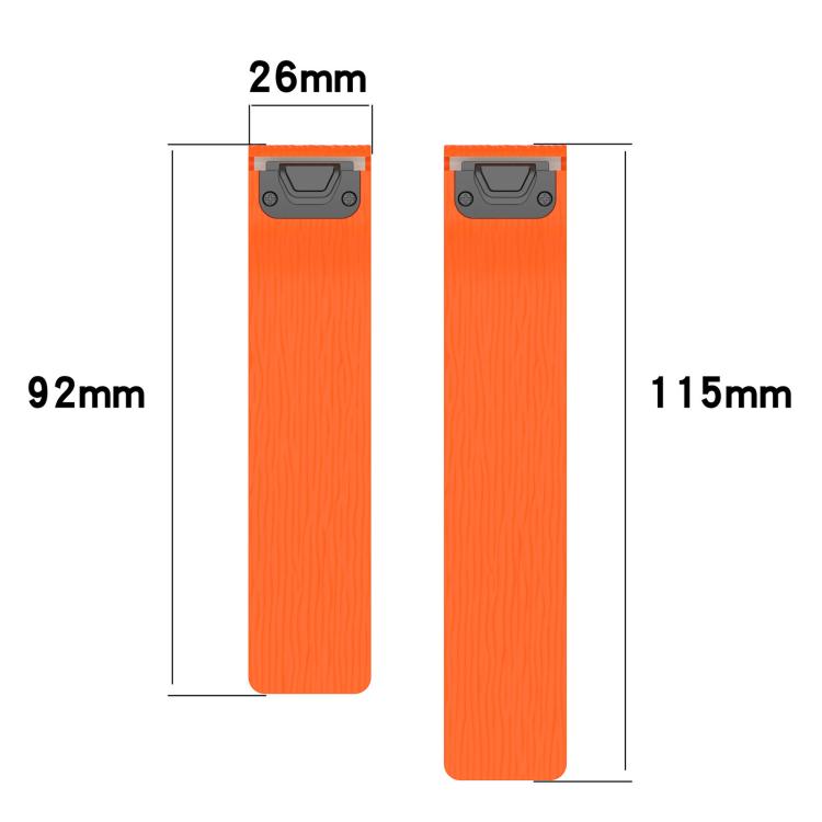 Pleated Texture Magnetic Silicone Watch Band, For Amazfit T-Rex Ultra 2