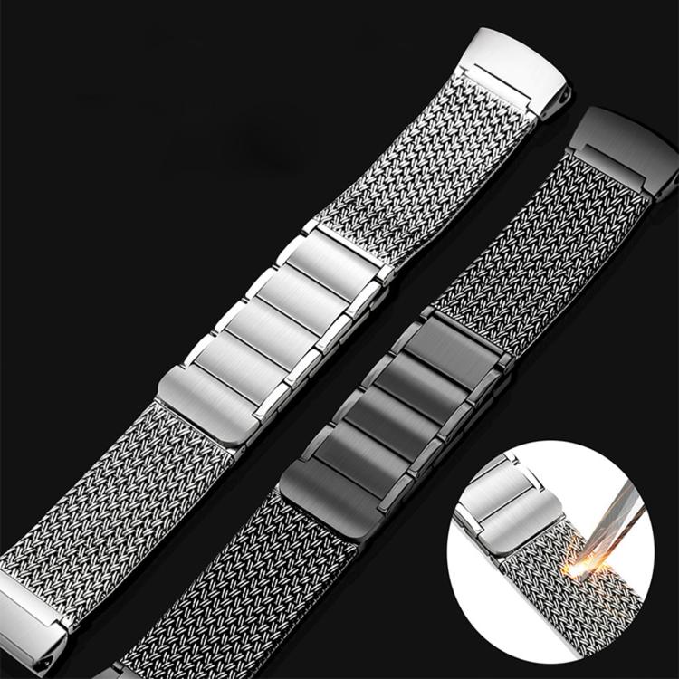 Press Button Magnetic Clasp Chain Stainless Steel Watch Band, For Huawei Watch 4 Pro