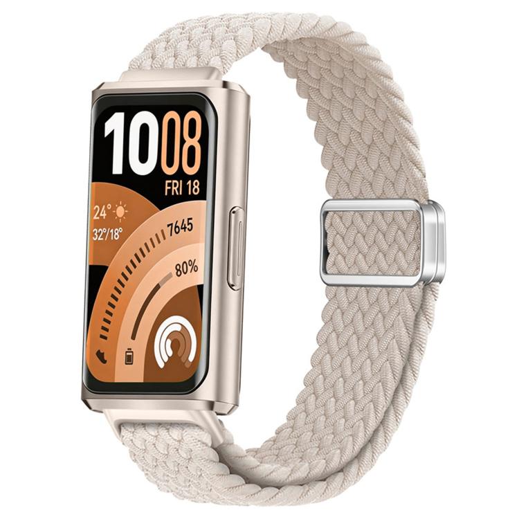 Slide Magnetic Clasp Nylon Woven Loop Watch Band, For Huawei Band 11 / Band 11 Pro