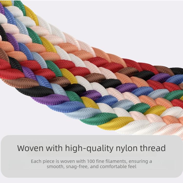 Slide Magnetic Clasp Nylon Woven Loop Watch Band, For Huawei Band 11 / Band 11 Pro