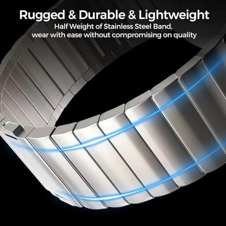 One Beads Flat Button Titanium Alloy Quick Release Watch Band, For Garmin 26mm, For Garmin 22mm