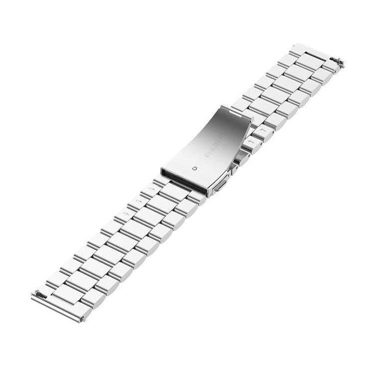 Three Beads Folding Clasp Stainless Steel Watch Band, For Huawei Watch GT Runner 2