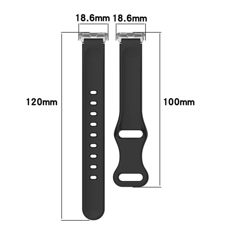 Laser Engraved Floral Reverse Buckle Two Color Watch Band, For Huawei Band 11 / Band 11 Pro