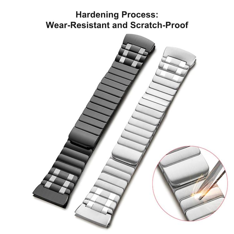 Seamless Press Button AP Style Magnetic Stainless Steel Watch Band, For Huawei Watch 4 Pro