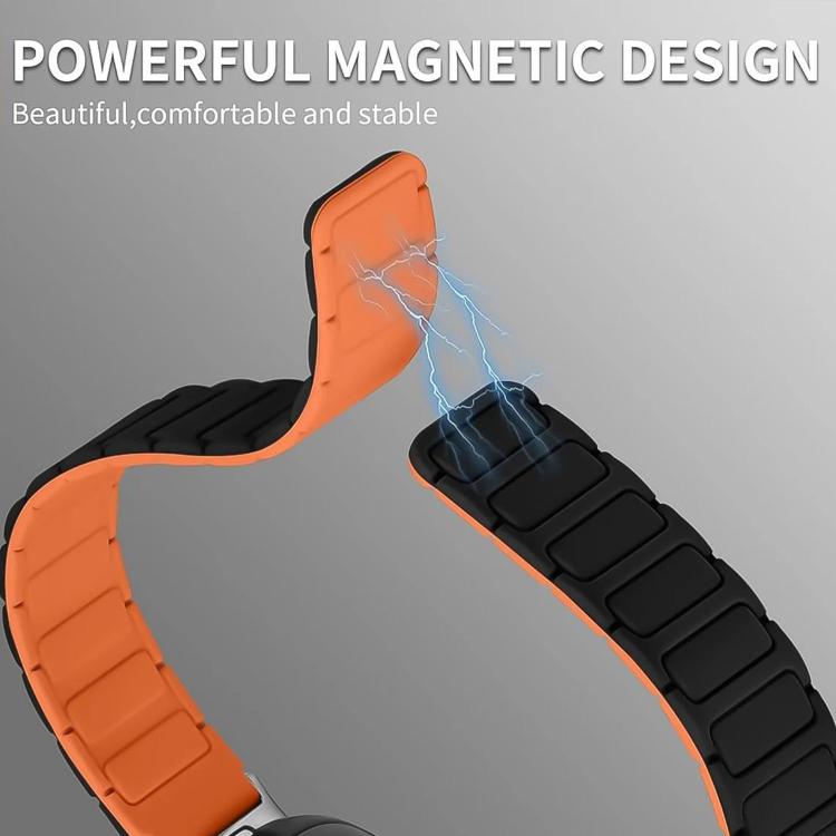 Tri-beads I-shaped Slim Magnetic Silicone Watch Band, For Huawei Band 11 / Band 11 Pro