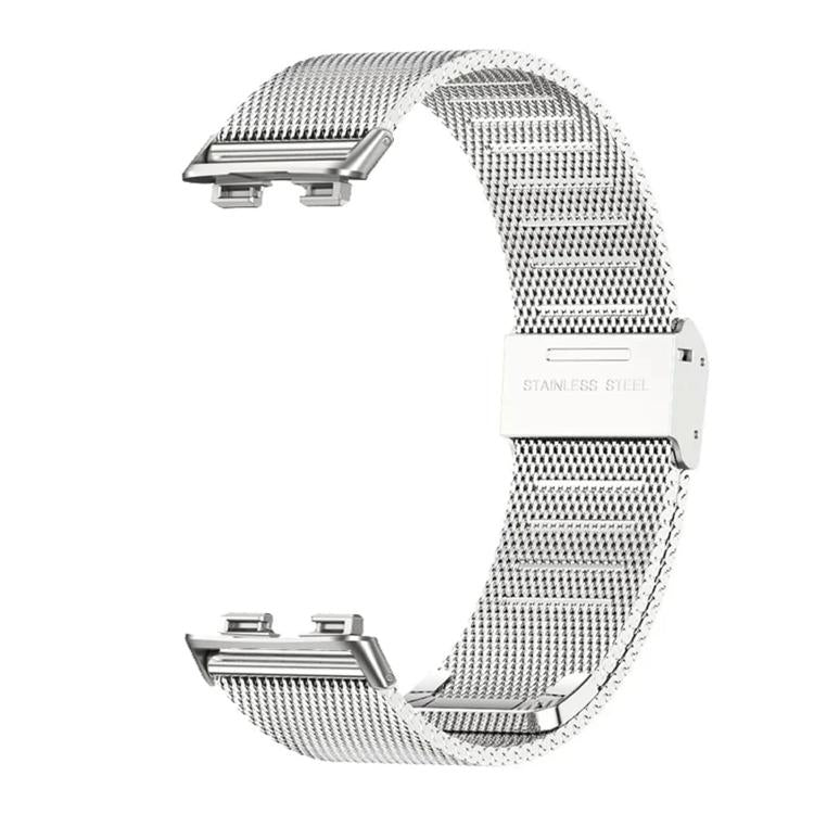 Milanese Buckle Stainless Steel Metal Watch Band, For Huawei Band 11 / Band 11 Pro