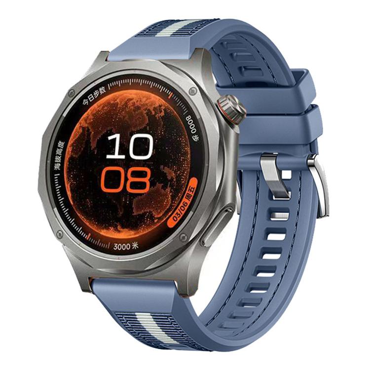 Braid Nylon Hybrid Silicone Watch Band, For OPPO Watch X3