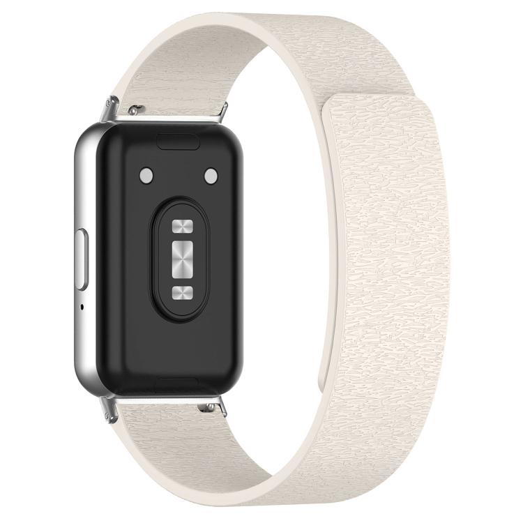 Cloud Wood Grain Magnetic Silicone Watch Band, For Huawei Band 11 / Band 11 Pro