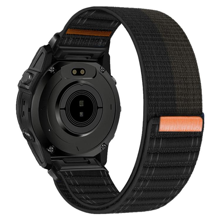 Wave Texture Nylon Hook and Loop Fastener Quick Release Watch Band, For Garmin 26mm, For Garmin 22mm, For Garmin 20mm