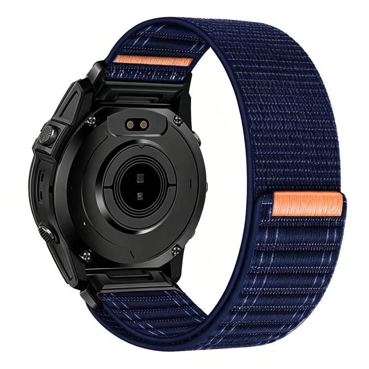 Wave Texture Nylon Hook and Loop Fastener Quick Release Watch Band, For Garmin 26mm, For Garmin 22mm, For Garmin 20mm