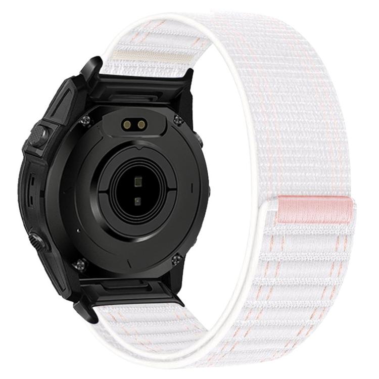 Wave Texture Nylon Hook and Loop Fastener Quick Release Watch Band, For Garmin 26mm, For Garmin 22mm, For Garmin 20mm
