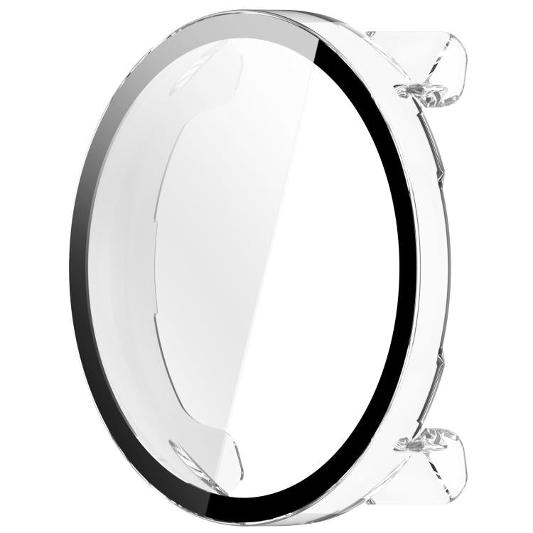 Tempered Glass Film Integrated PC Watch Protective Case, For Suunto Nautic S