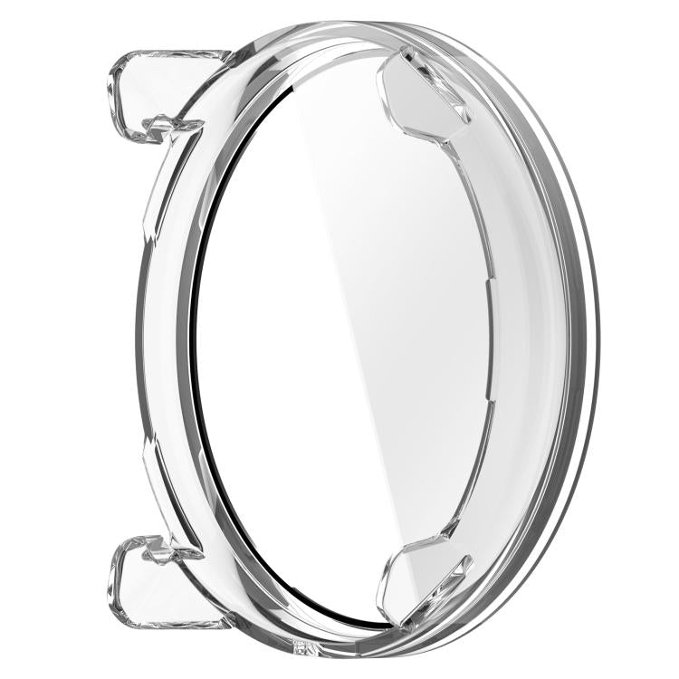 Tempered Glass Film Integrated PC Watch Protective Case, For Suunto Nautic S