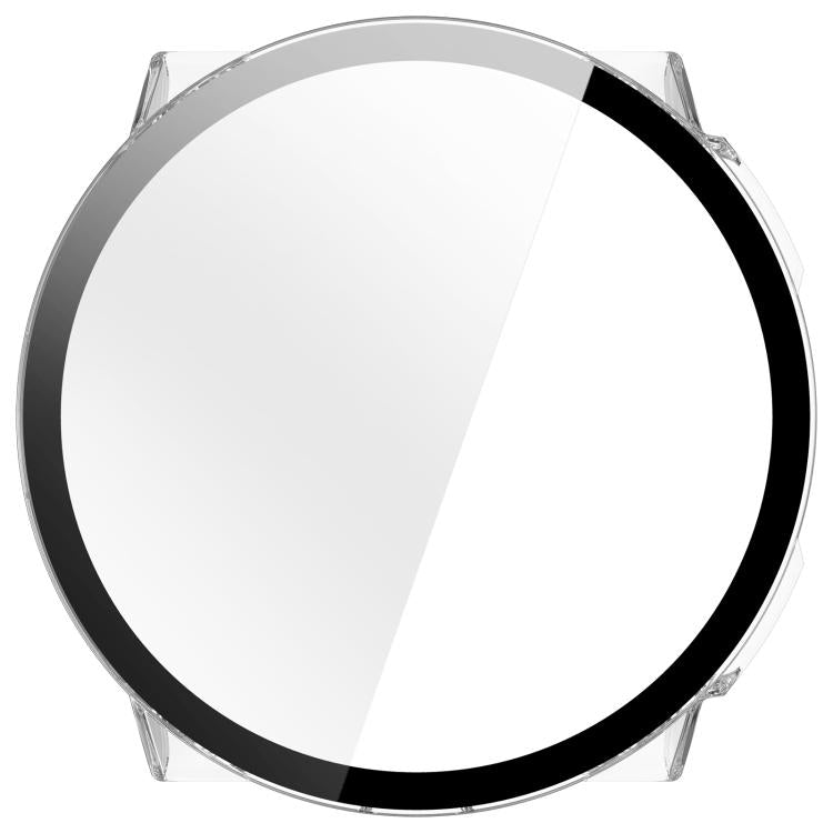 Tempered Glass Film Integrated PC Watch Protective Case, For Suunto Nautic S