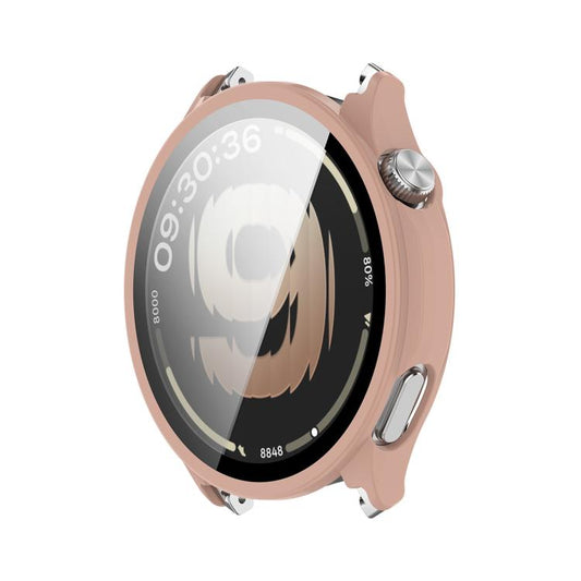 ENKAY Hat-Prince Full Coverage Tempered Glass Film Integrated PC Watch Case, For OnePlus Watch Lite, For OnePlus Watch 4