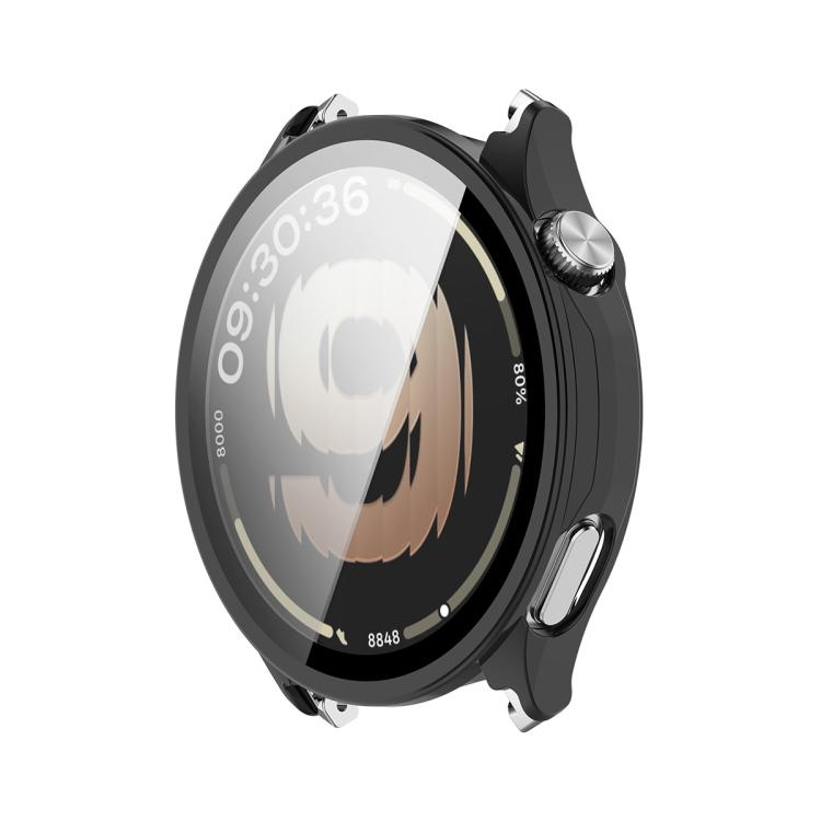ENKAY Hat-Prince Full Coverage Tempered Glass Film Integrated PC Watch Case, For OnePlus Watch Lite, For OnePlus Watch 4