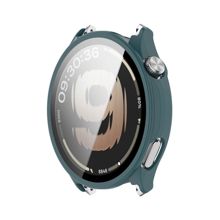 ENKAY Hat-Prince Full Coverage Tempered Glass Film Integrated PC Watch Case, For OnePlus Watch Lite, For OnePlus Watch 4