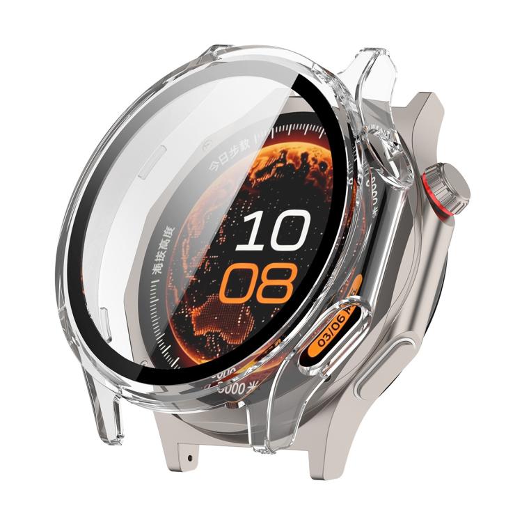 ENKAY Hat-Prince Full Coverage Tempered Glass Film Integrated PC Watch Case, For OnePlus Watch Lite, For OnePlus Watch 4