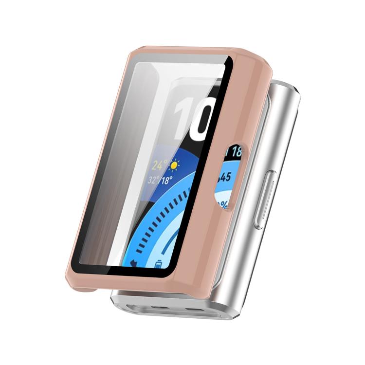 ENKAY Hat-Prince Full Coverage Tempered Glass Film Integrated PC Watch Case, For Huawei Band 11 Pro, For Huawei Band 11