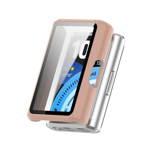ENKAY Hat-Prince Full Coverage Tempered Glass Film Integrated PC Watch Case, For Huawei Band 11 Pro, For Huawei Band 11