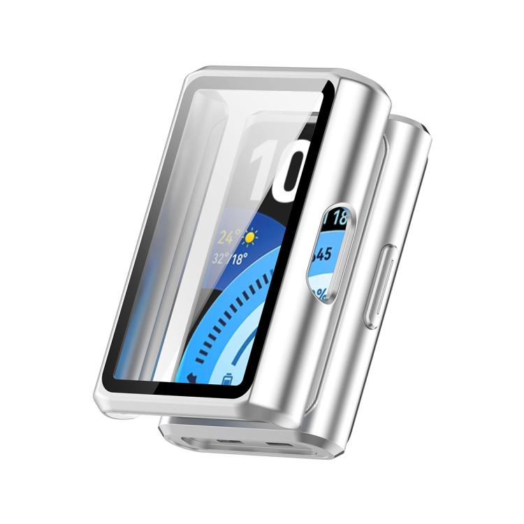 ENKAY Hat-Prince Full Coverage Tempered Glass Film Integrated PC Watch Case, For Huawei Band 11 Pro, For Huawei Band 11