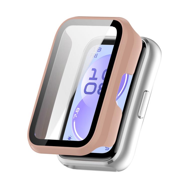 ENKAY Hat-Prince Full Coverage Tempered Glass Film Integrated PC Watch Case, For Huawei Band 11 Pro, For Huawei Band 11