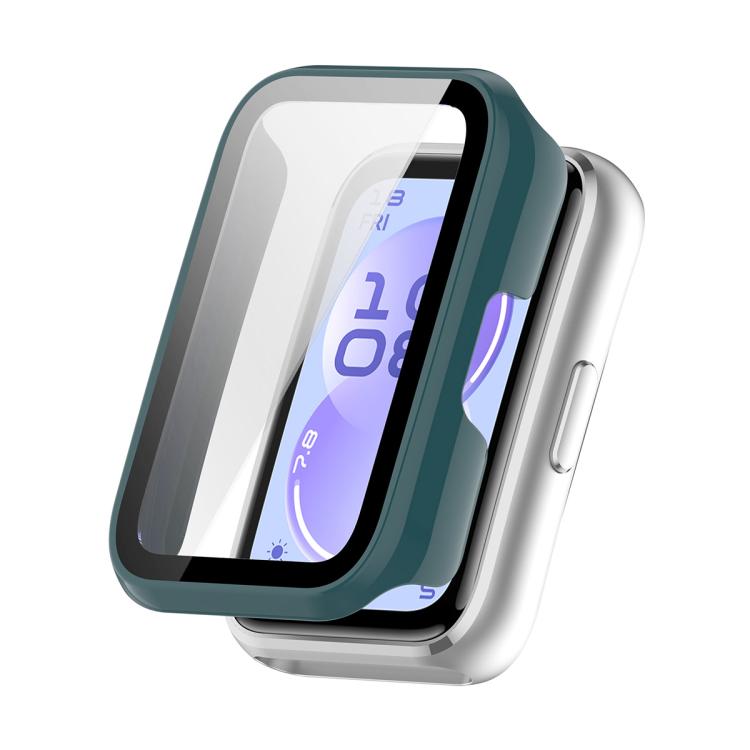 ENKAY Hat-Prince Full Coverage Tempered Glass Film Integrated PC Watch Case, For Huawei Band 11 Pro, For Huawei Band 11