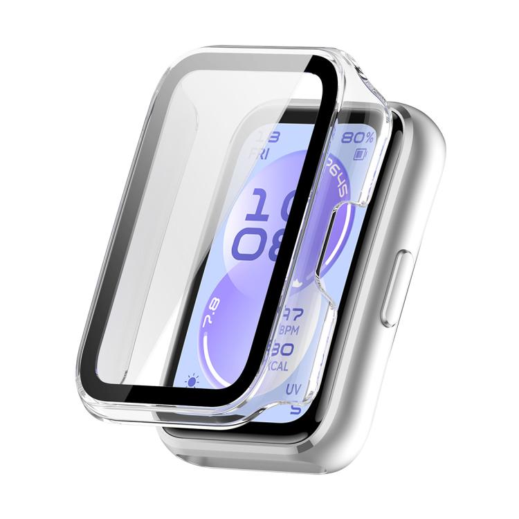 ENKAY Hat-Prince Full Coverage Tempered Glass Film Integrated PC Watch Case, For Huawei Band 11 Pro, For Huawei Band 11