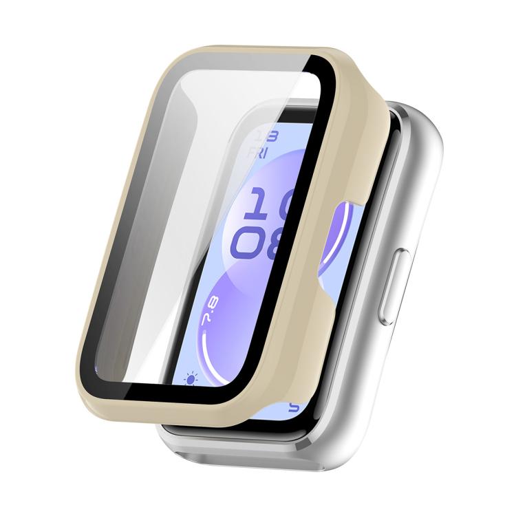 ENKAY Hat-Prince Full Coverage Tempered Glass Film Integrated PC Watch Case, For Huawei Band 11 Pro, For Huawei Band 11