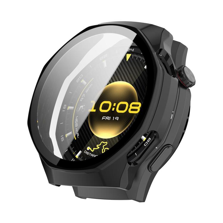 ENKAY Hat-Prince Full Coverage Tempered Glass Film Integrated PC Watch Case, For Huawei Watch GT 7 Pro 46mm, For Huawei Band 11 Pro, For Huawei Band 11