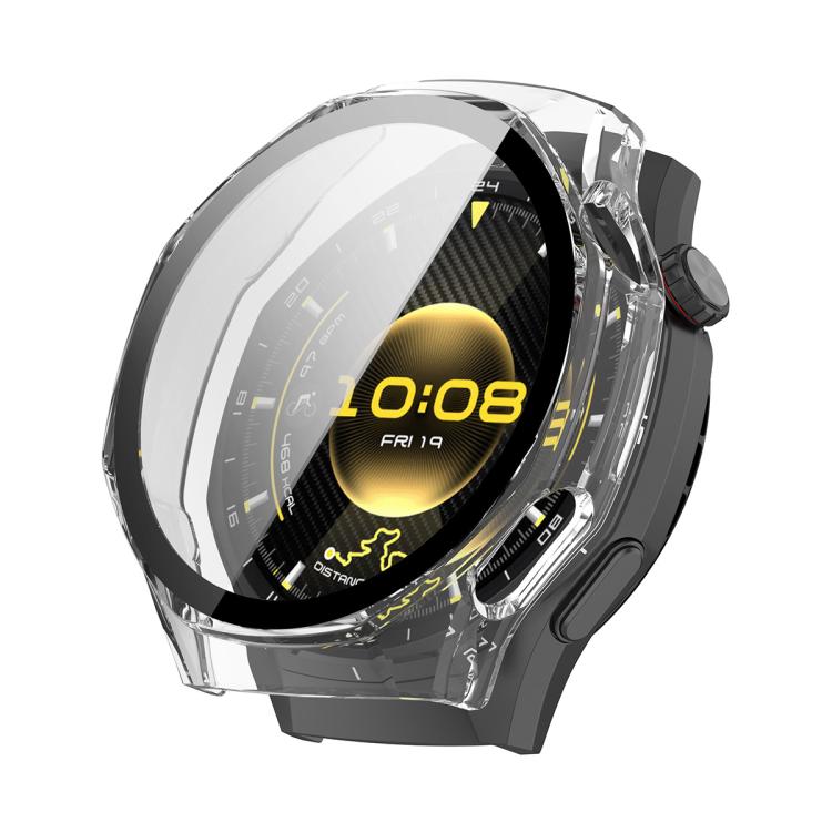 ENKAY Hat-Prince Full Coverage Tempered Glass Film Integrated PC Watch Case, For Huawei Watch GT 7 Pro 46mm, For Huawei Band 11 Pro, For Huawei Band 11