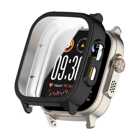 ENKAY Hat-Prince Full Coverage Tempered Glass Film Integrated PC Watch Case, For Realme Watch 5