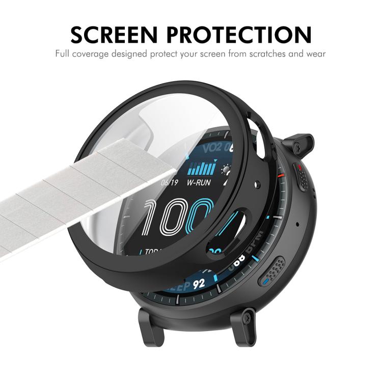 ENKAY Hat-Prince Full Coverage Electroplated TPU Watch Case with Screen Protection, For Amazfit Active Max